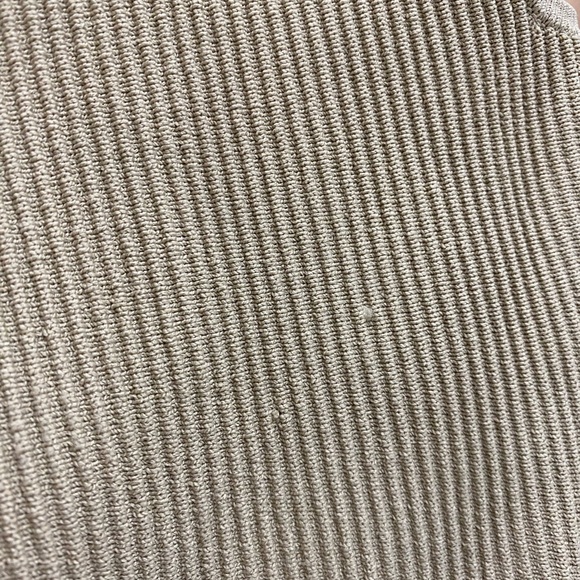 Aritizia babaton tan sculpt knit square neck cropped tank top size S - Picture 5 of 6